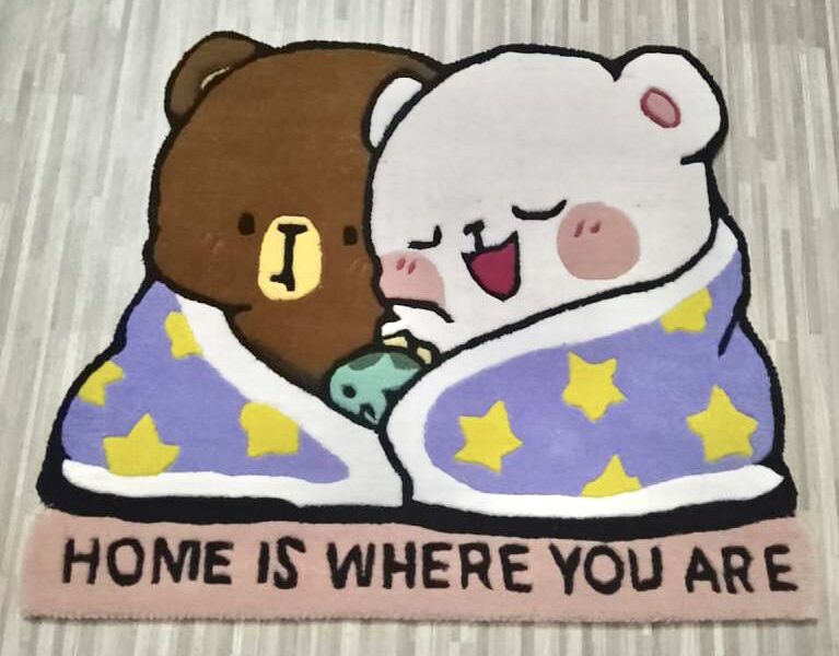 Milk and Mocha Rug