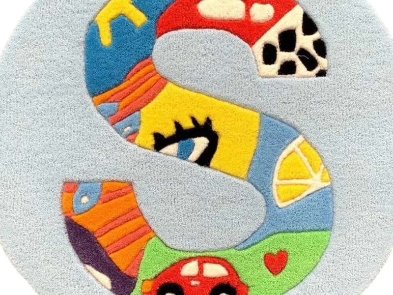 Alphabet Rug